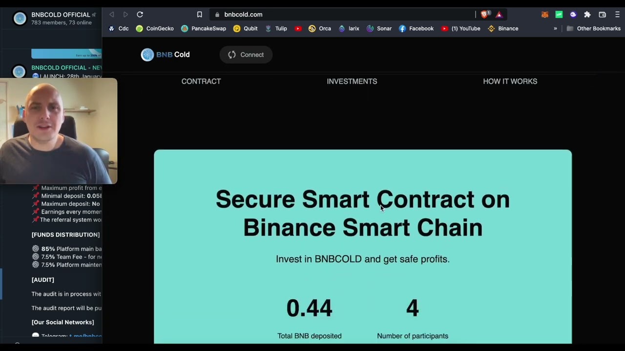 BNB COLD Review: It is a ROI SCAM
