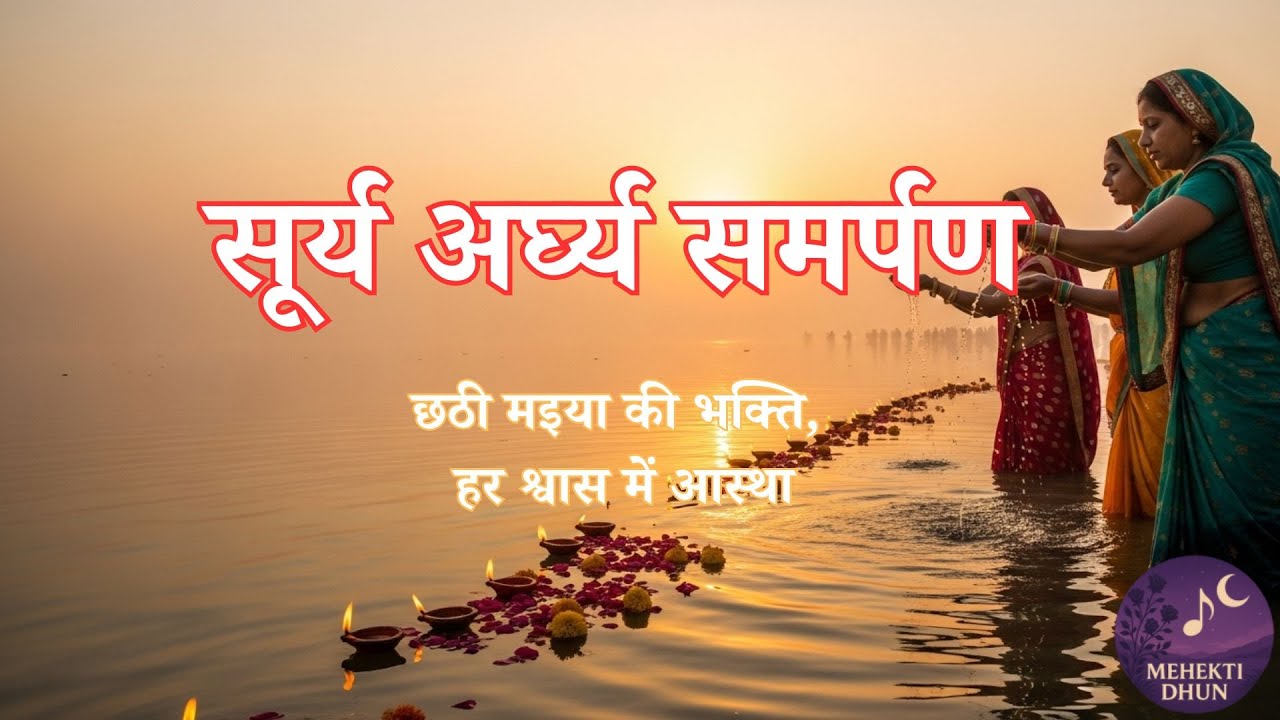 सूर्य अर्घ्य समर्पण | छठ पूजा भजन 2025 | Chhath Puja Special Songs | Surya Arghya Geet