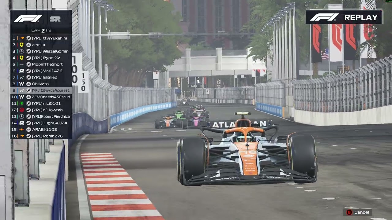 YRL 2 | F1 25 Las Vegas sprint highlights