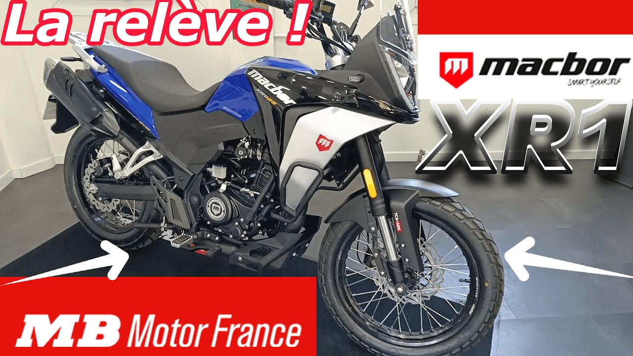 exclusif en France ! La nouvelle Macbor XR1 EVO Montana la nouvelle Varadéro !