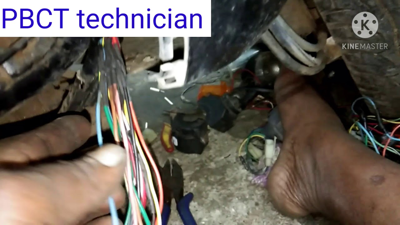 Hero Pleasure wiring complaint