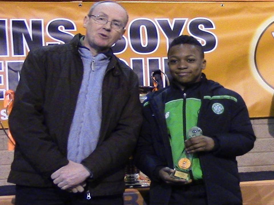 Karamoko Dembele Celtic FC - Academy Cup Player of Tournament