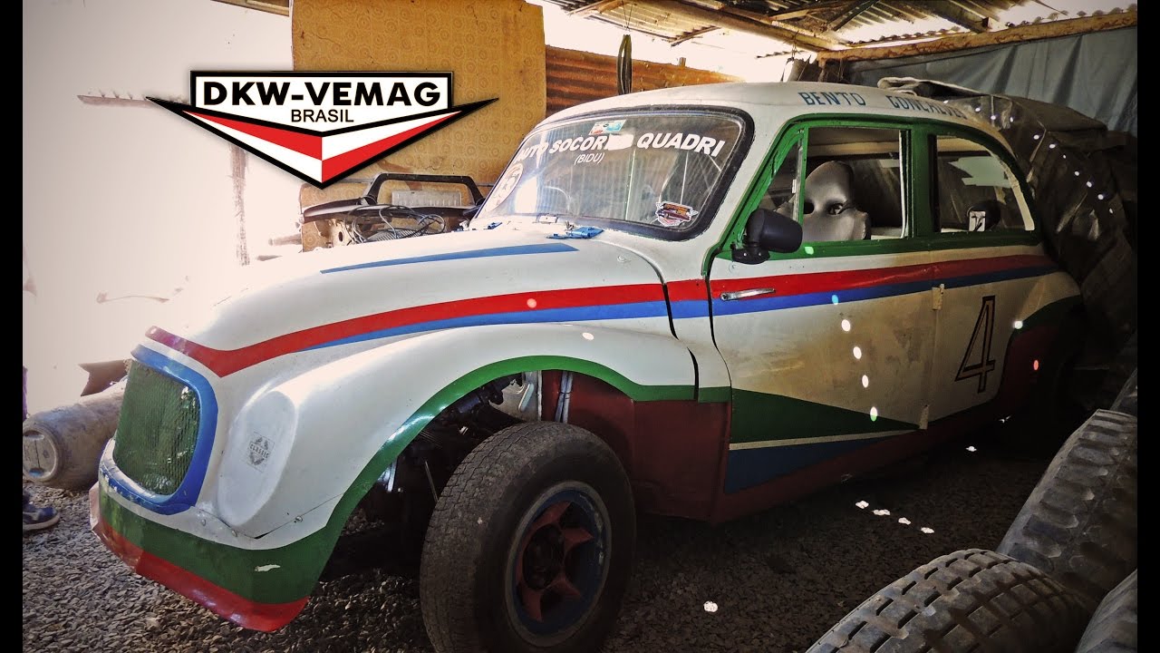 Ligando DKW Belcar de corrida - Parado há mais de 1 ano