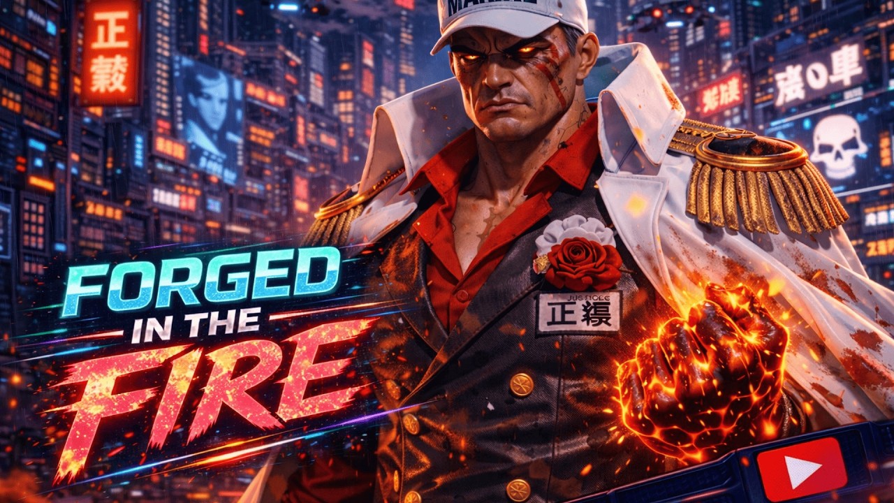 FORGED IN THE FIRE | Akainu from One Piece Inspired Anime Song