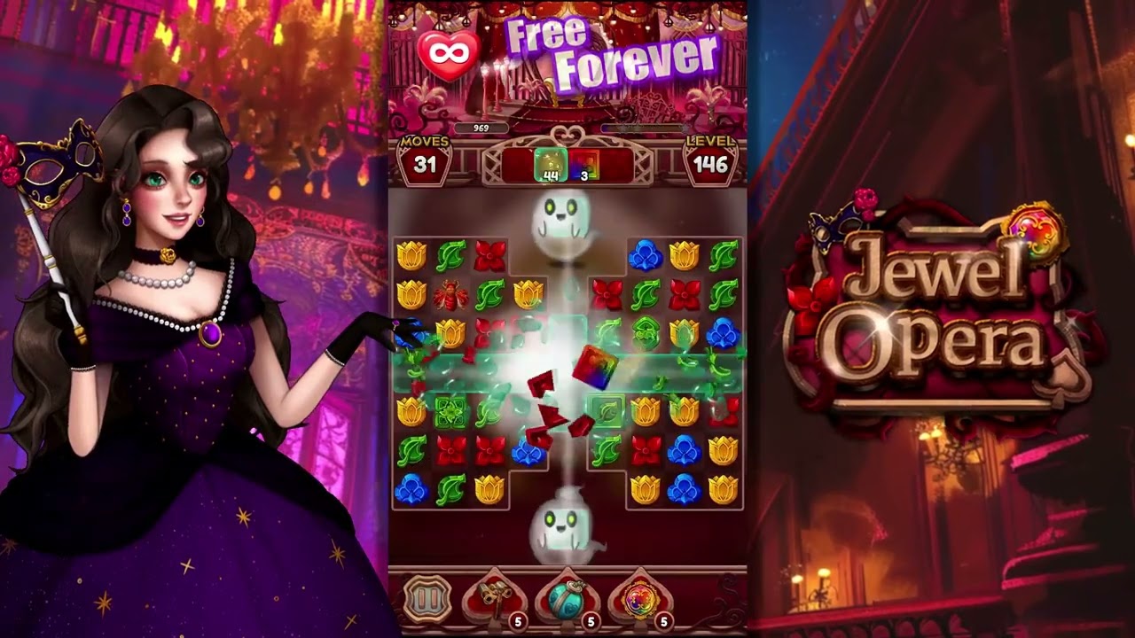 Jewel Opera: New Match 3 Game (Official Video 2)