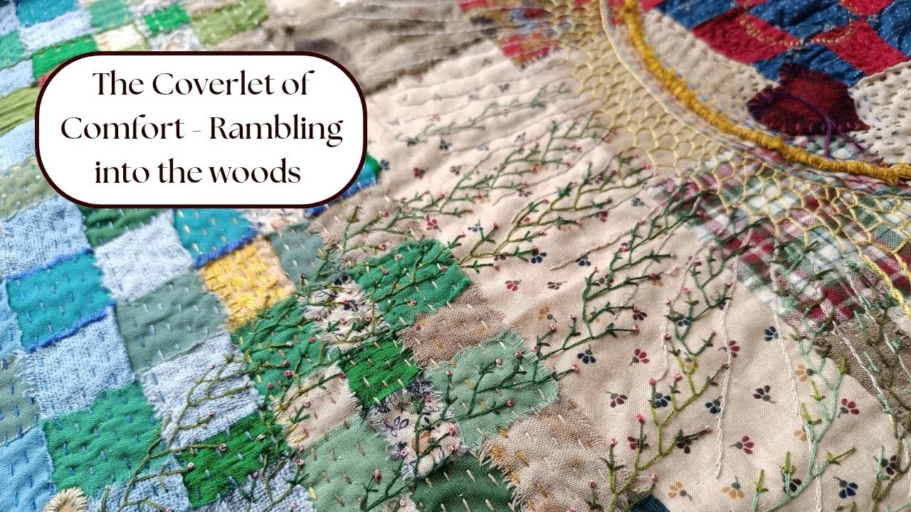 Slowstitching in the woods