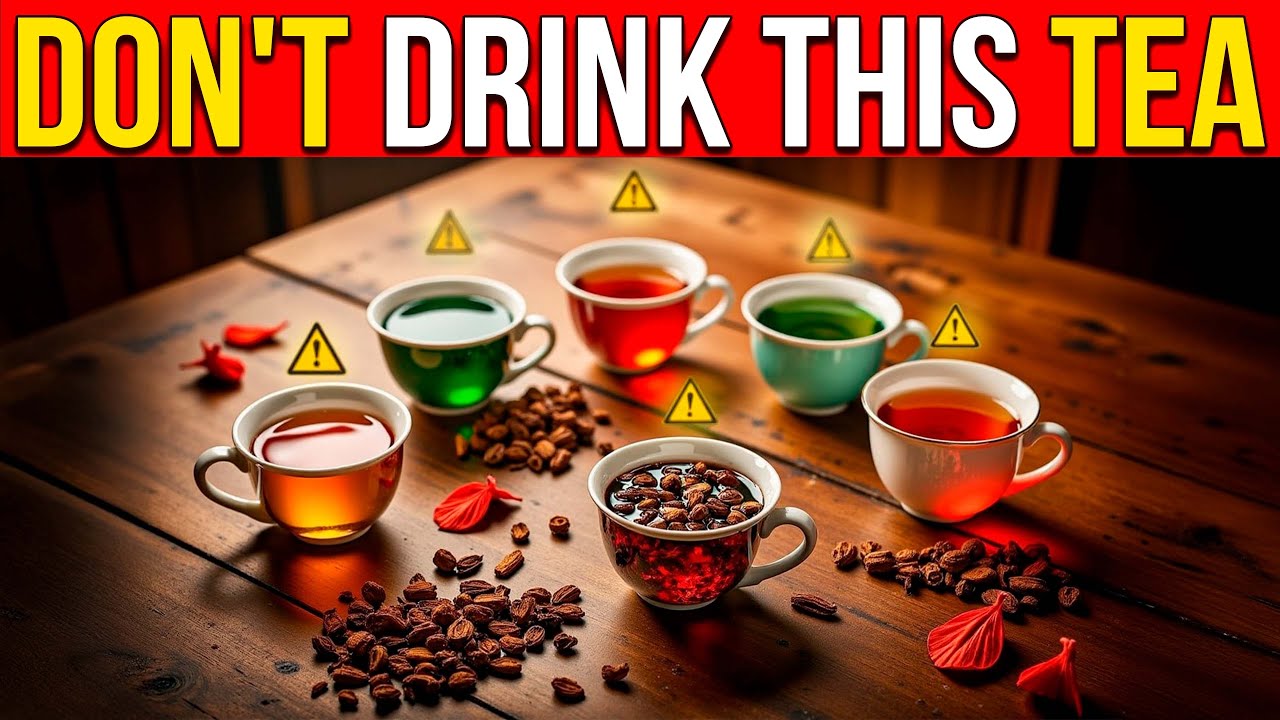 5 DANGEROUS TEAS FOR PEOPLE WITH DIABETES AND HIGH BLOOD PRESSURE! NEVER DRINK THESE TEAS ☕