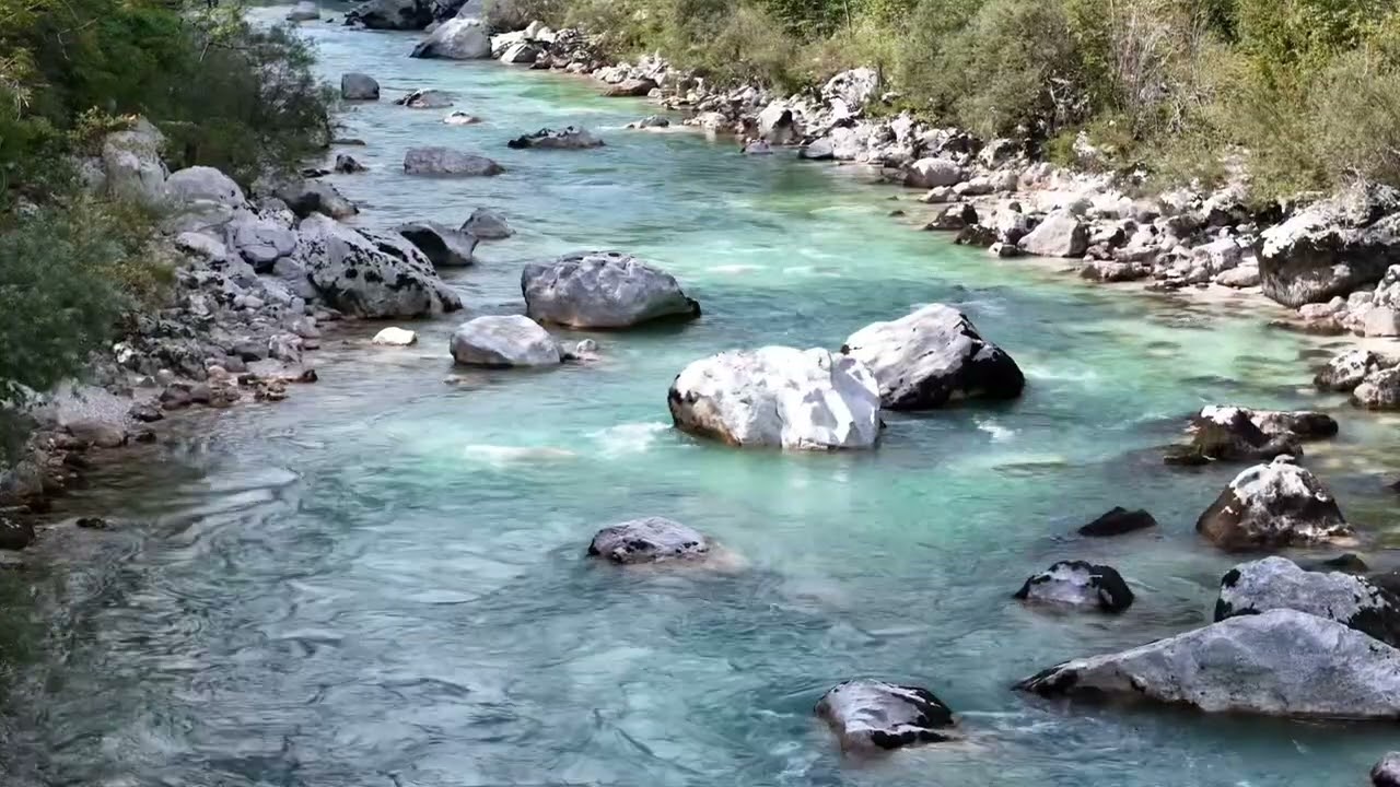 Soča River Slovenia Magiczna rzeka Soča