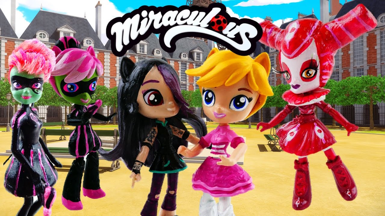 Compilation - Miraculous Ladybug Transformation Juleka Refletka Rose Princess Fragrance Dolls