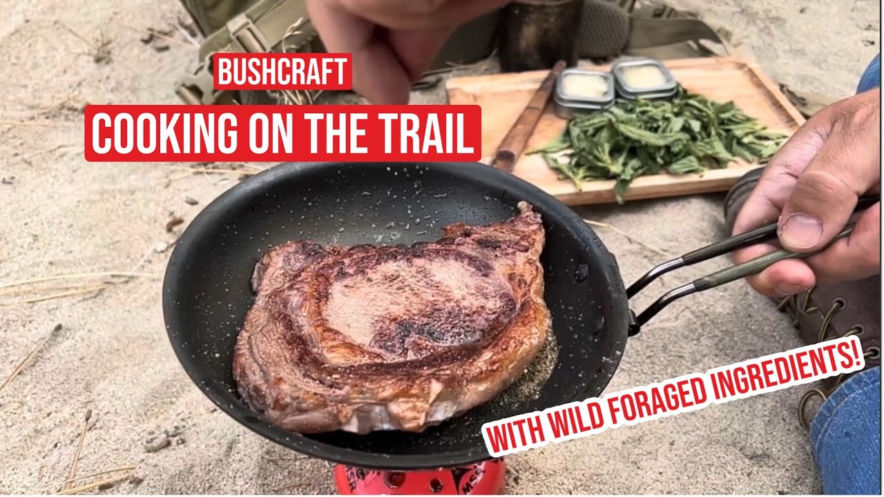 Cooking On The Trail: Creamed Stinging Nettles Challenge