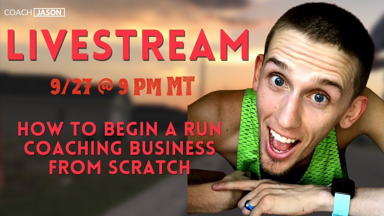 Как начать бизнес по обучению бегу с нуля | #прямаятрансляция