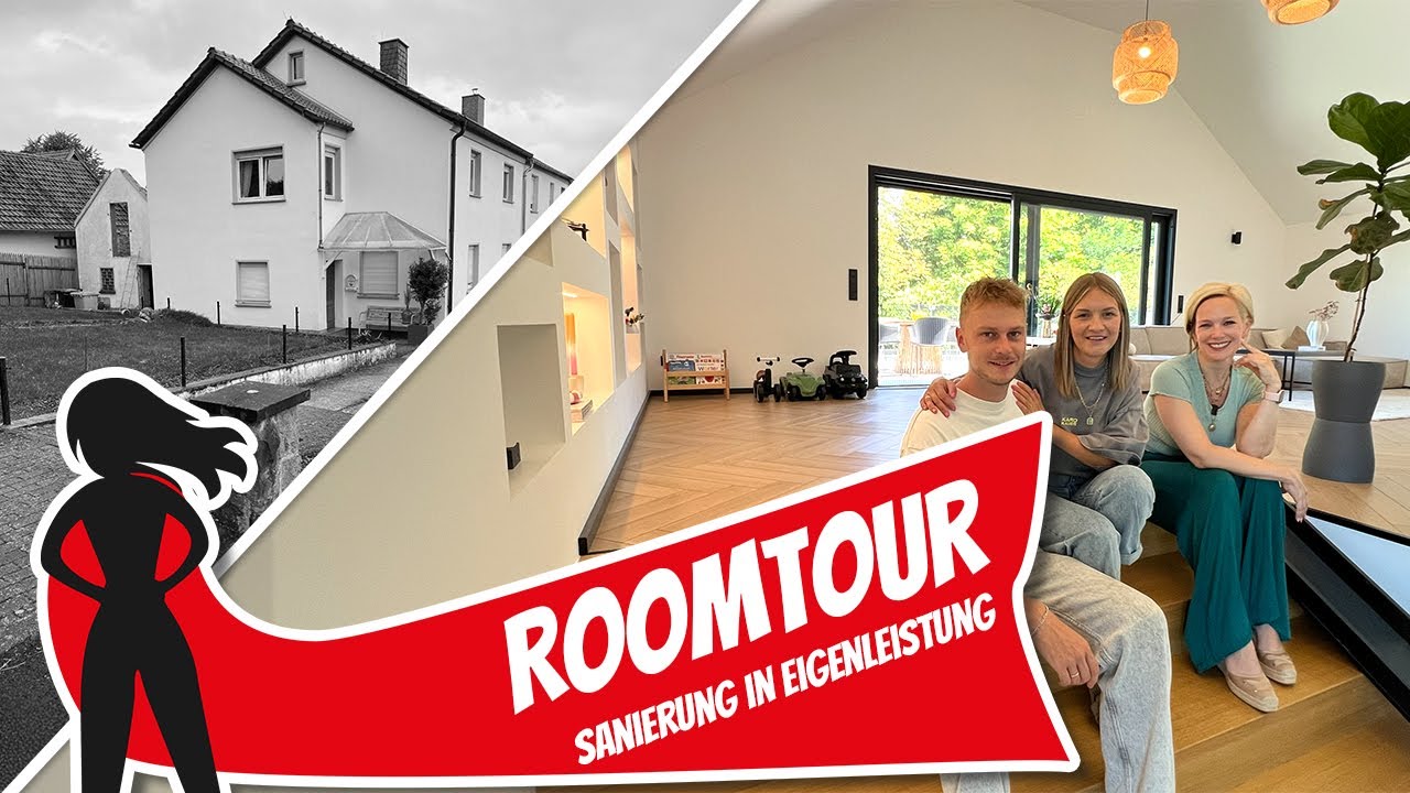 Sanierung in Eigenleistung 🏡 Vom Familienerbe zum DIY‑Traumhaus | Room Tour | Hausbau Helden