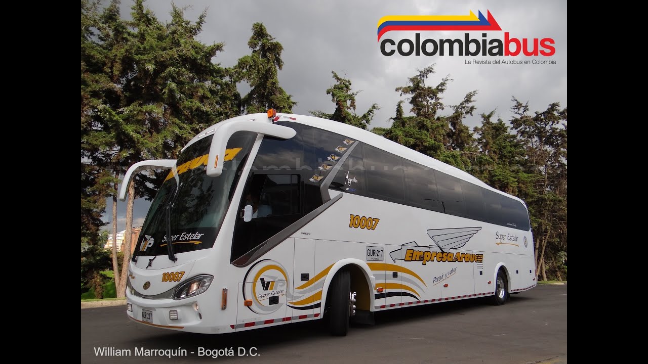 Primer Volvo B420R en Empresa Arauca / JGB Majestic #Latinobus #Colombiabus #EmpresaArauca #Volvo