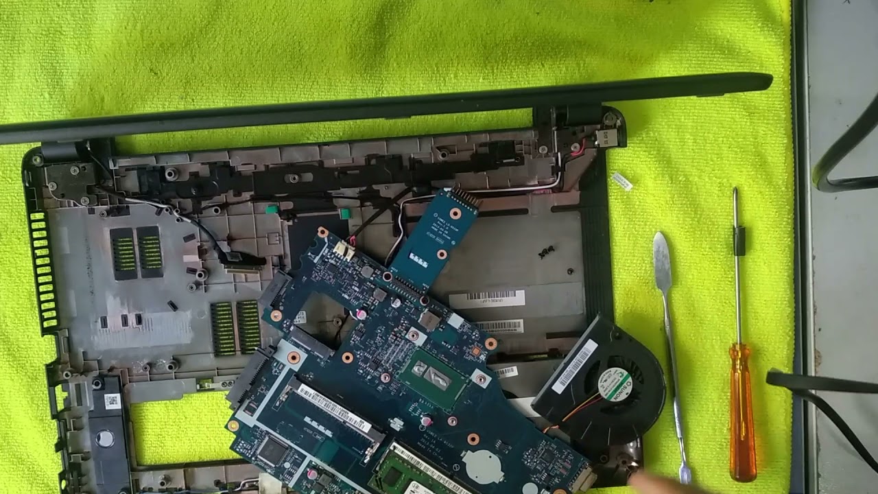 Acer Aspire E1 532 desmontagem limpeza e upgrade de ssd e memoria #69