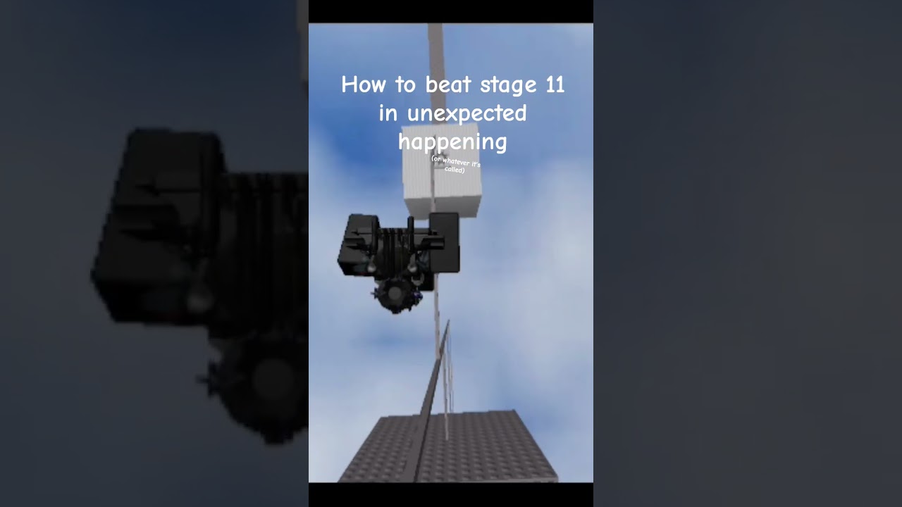 How to beat stage 11 in unexpected happening (or whatever it's called)