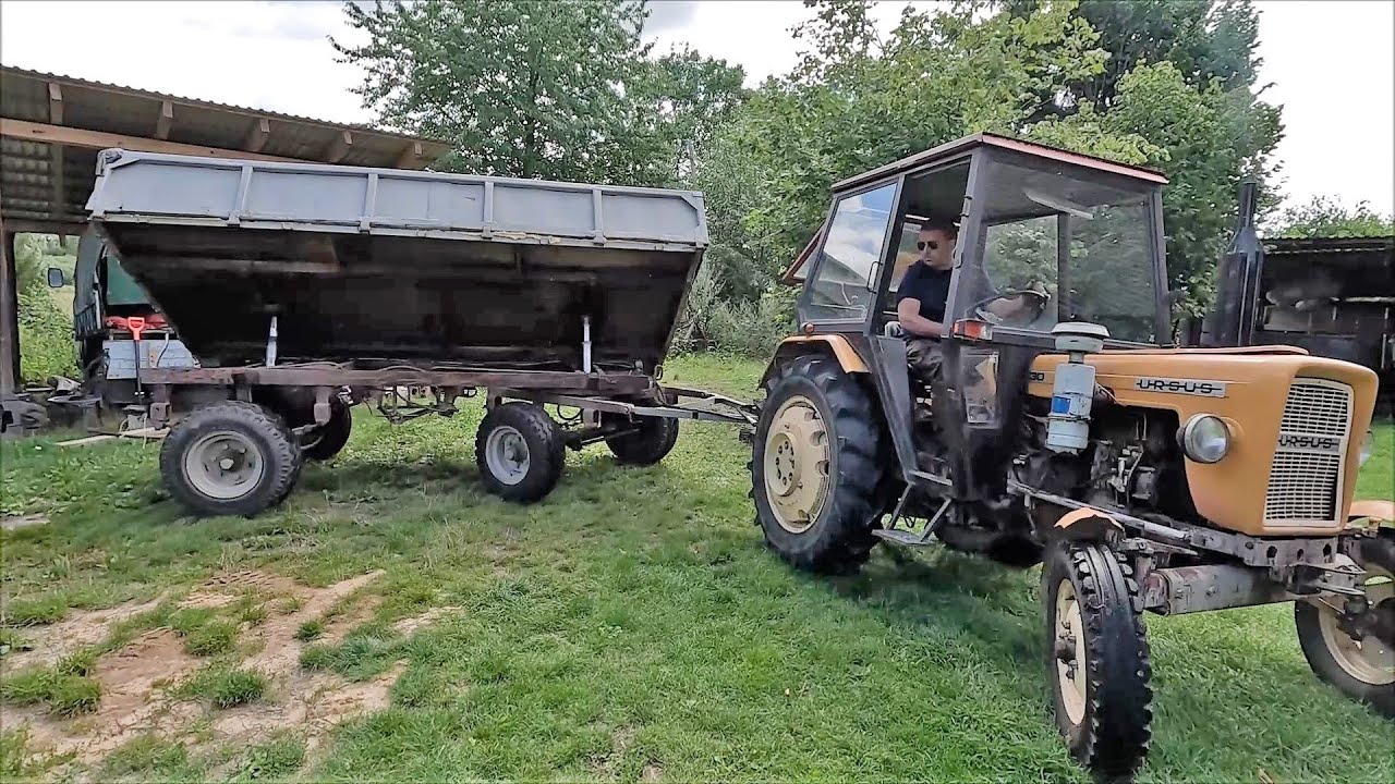 Przyczepa Kipruje/ Wymiana Siłownika w D45/ Jazda Derbi Senda Extreme
