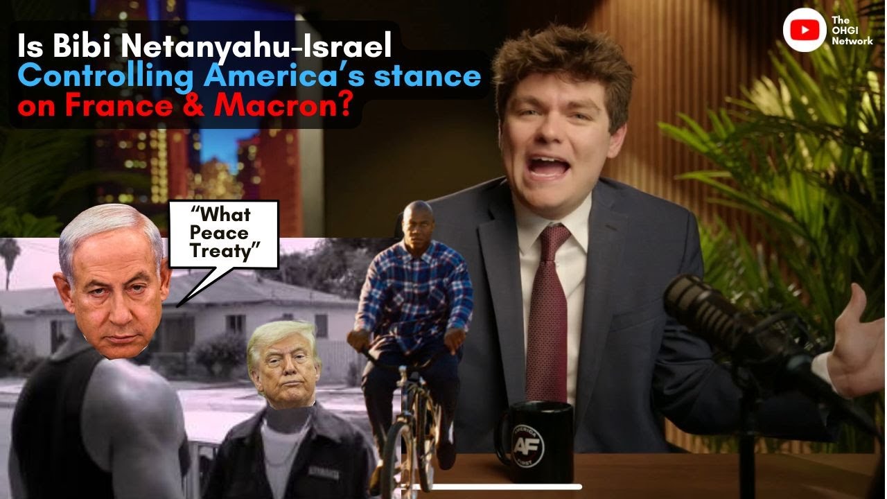 Nick Fuentes Exposes Trump & Charles Kushner's Israel Influence on President Macron & France