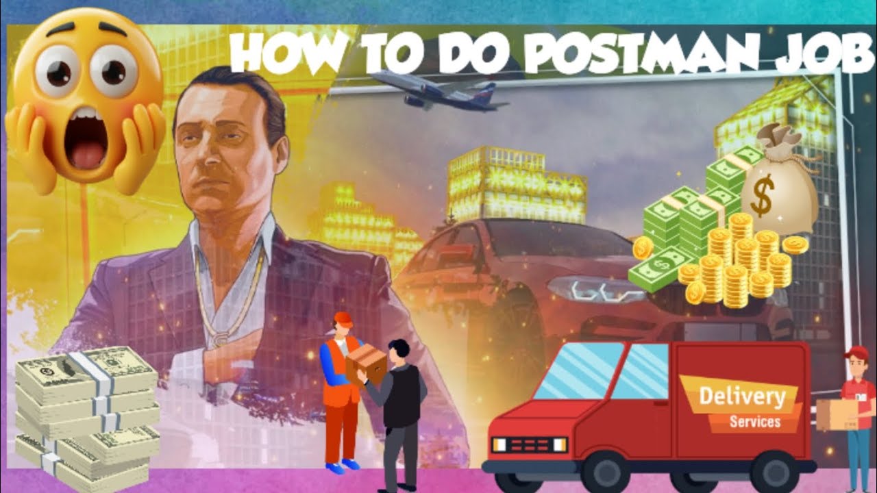 How to do Postman Job in Grand mobile || Money Money 🤑💰