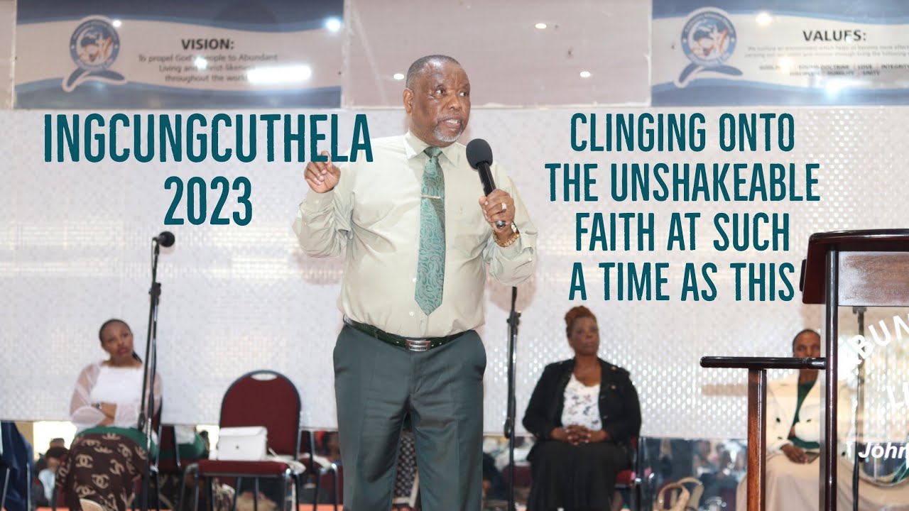 15 August 2023 Ingcungcuthela - Rev Dr JV Mazibuko