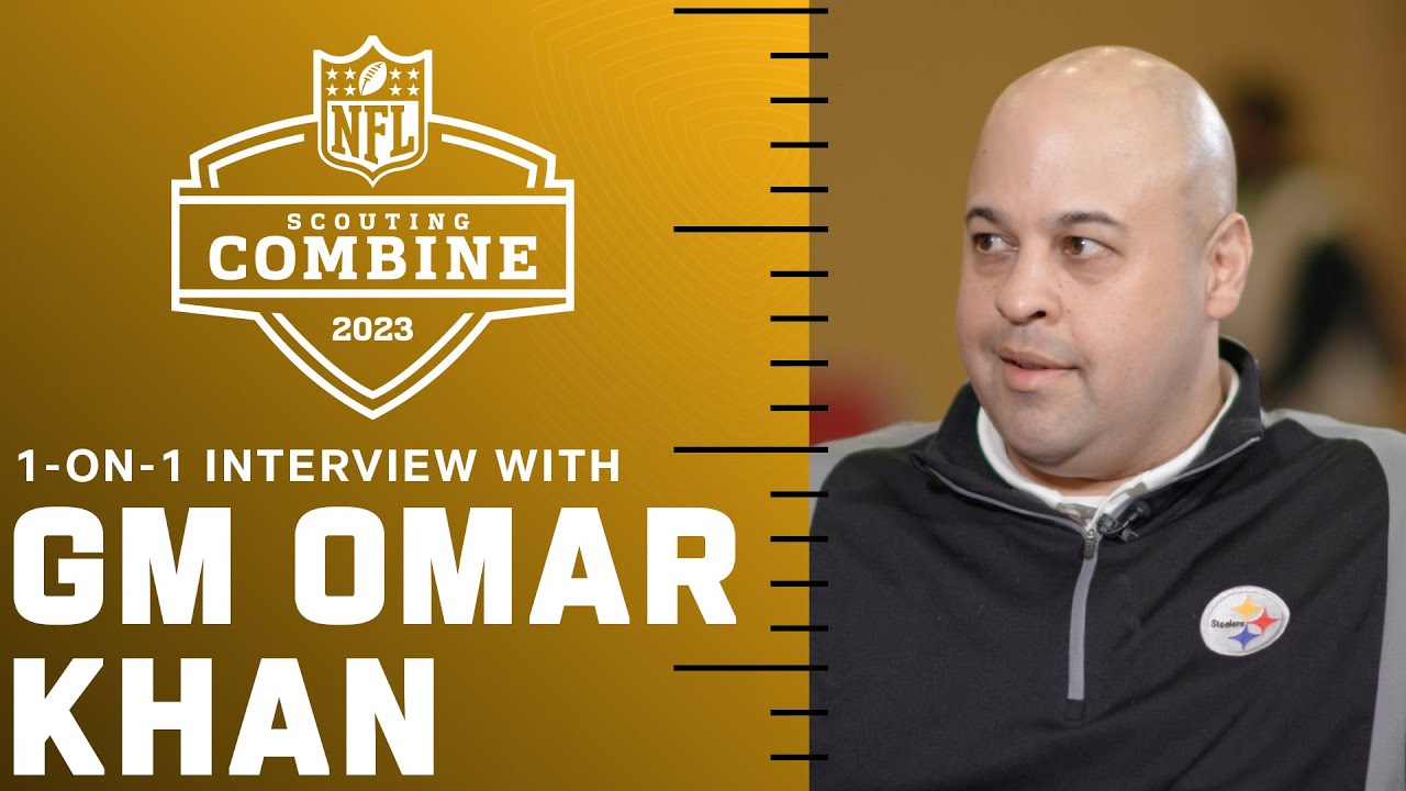 1-on-1 Interview with GM Omar Khan at the 2023 NFL Combine I Pittsburgh Steelers