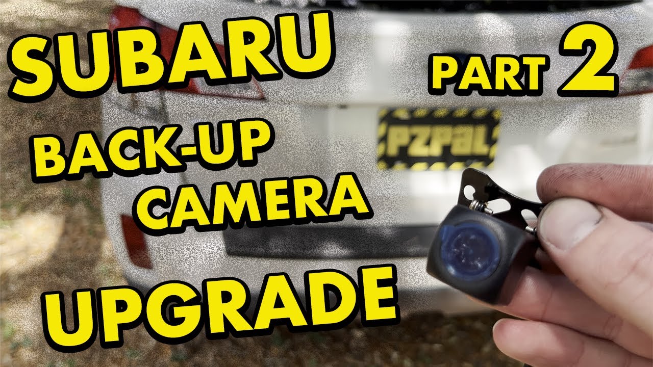 Subaru Outback Reverse Camera Installation Part 2