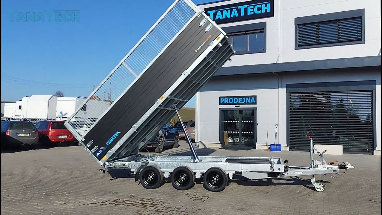 TANATECH SARIS 3-str. sklápěč K3 406 204 3500Kg