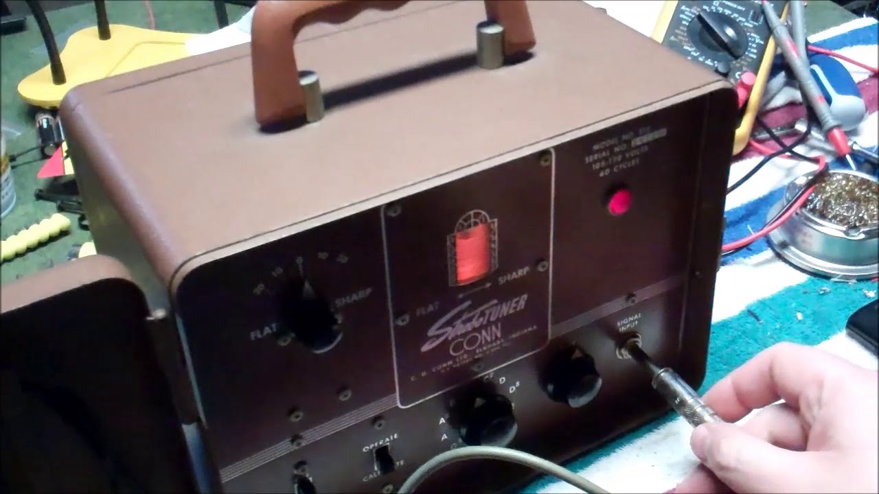 Conn Strobotuner ST-2...  Unboxing and Check out.