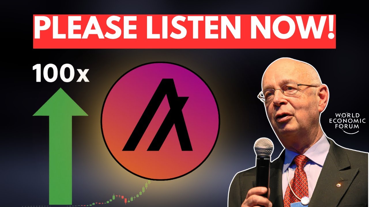 WEF Made a SHOCKING ALGORAND & Crypto Revelation!