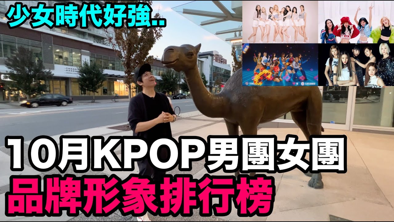 少女時代好強..10月KPOP男團女團品牌形象排行榜！DenQ