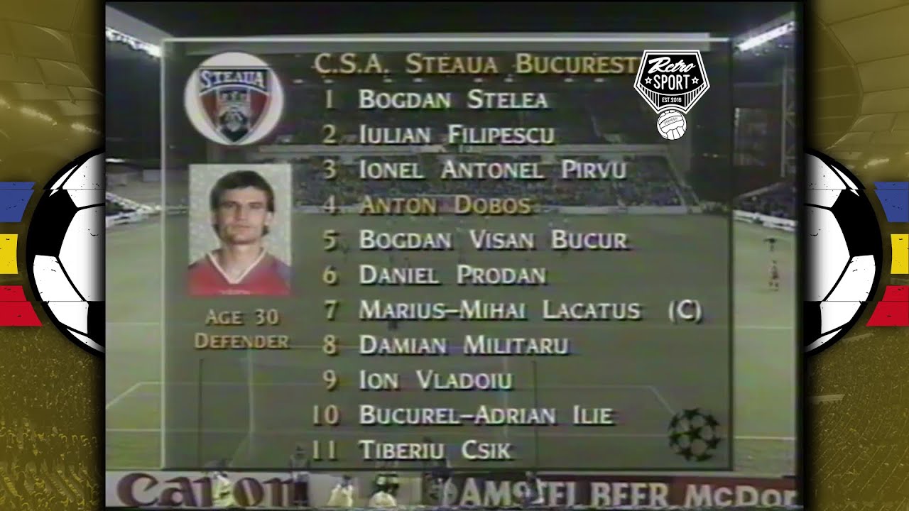 🔵🔘 Glasgow Rangers -  🔴🔵 Steaua 1-1📆22.11.1995