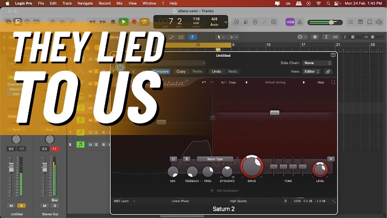How to Mix INSTRUMENTS Like a Pro in Logic Pro 11