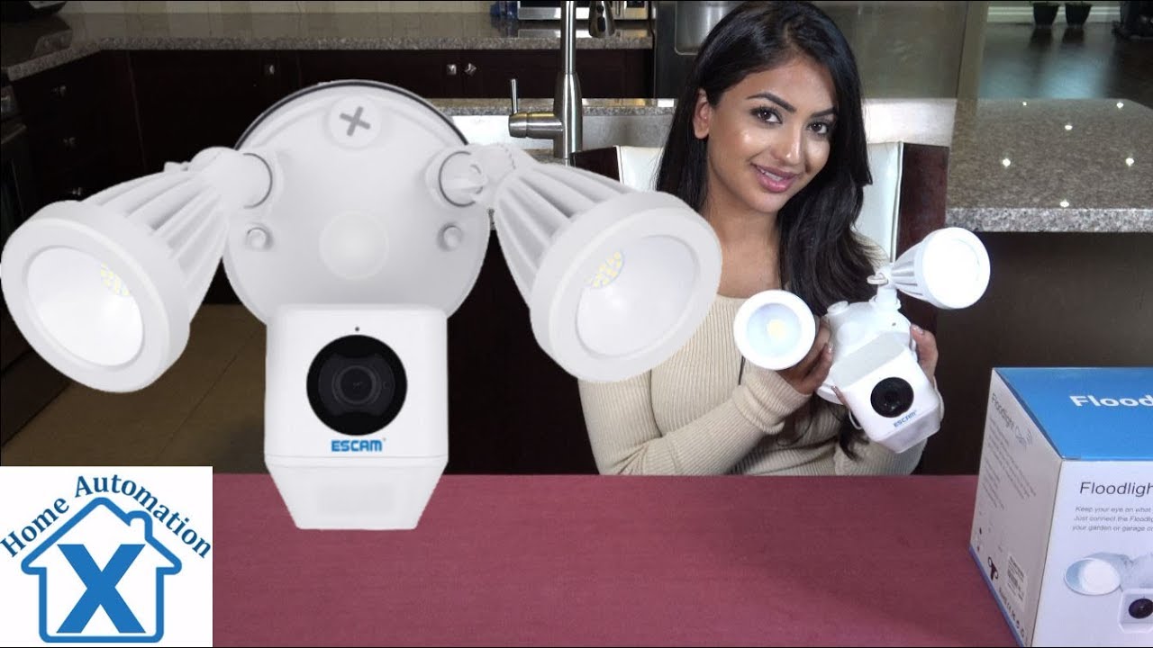 ESCAM Floodlight Camera Vs Ring Floodlight Security Cam