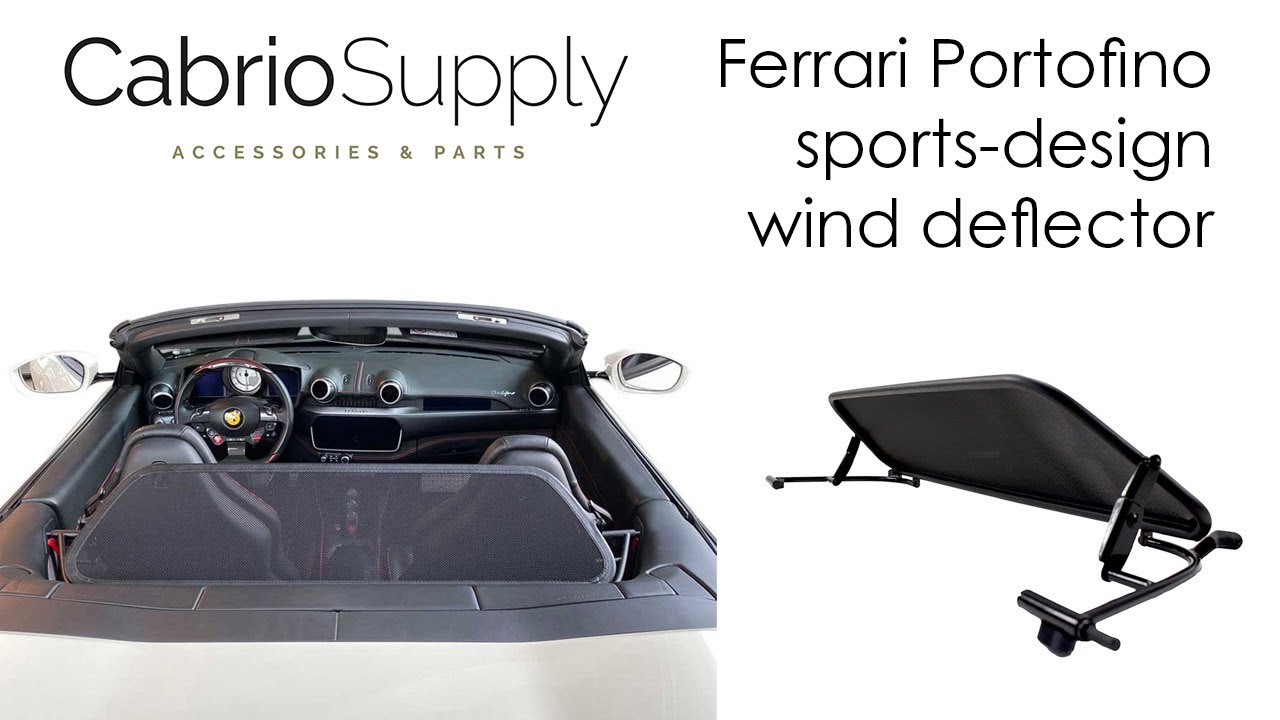WIND DEFLECTOR FERRARI PORTOFINO (2017-2023) - SHOWCASE