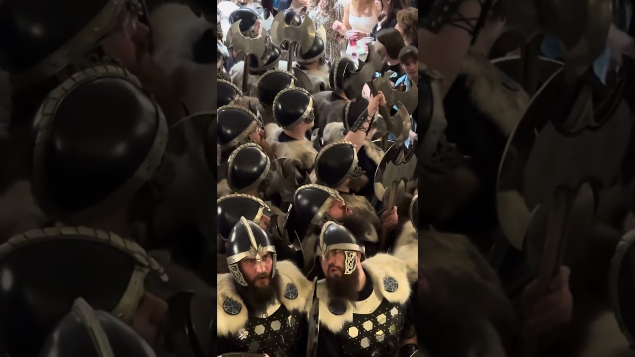 Nesting & Girlsta Up Helly Aa 2025 - Jarl Squad sing AC/DC and blink-182