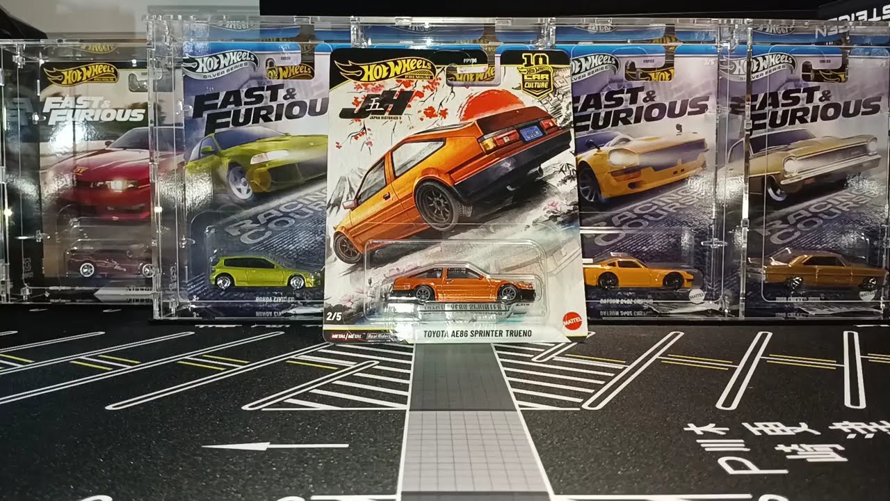 Unboxing Hot Wheels Premium Japan Historics 5 Toyota AE86 Sprinter Trueno