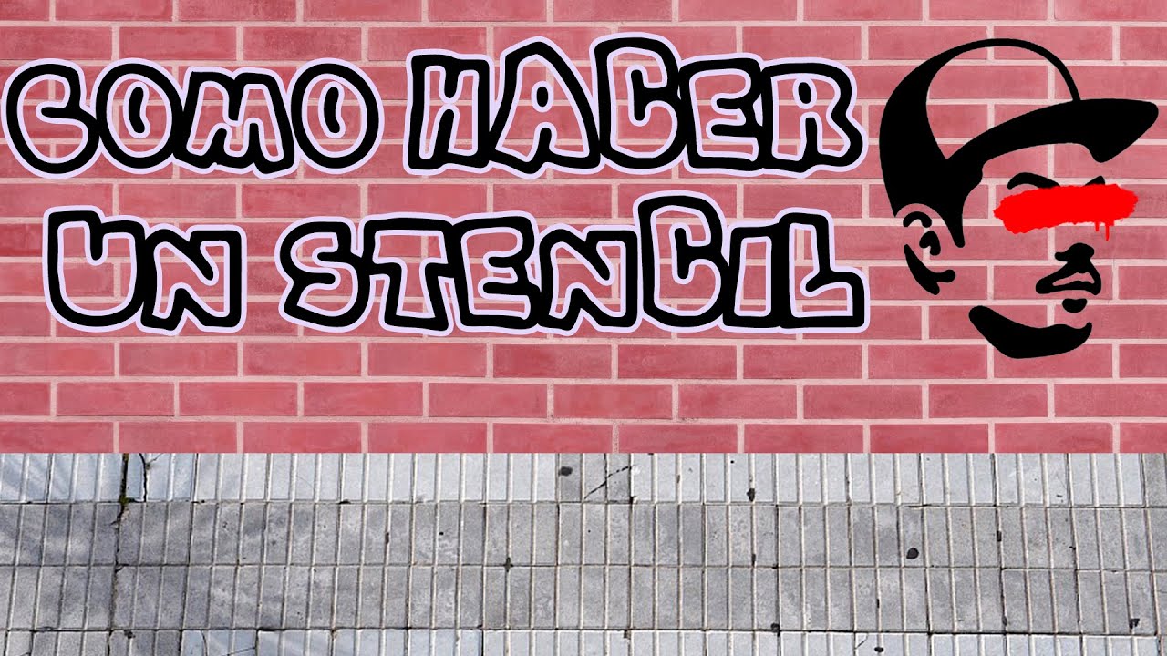 6)Tutorial | Como hacer un Stencil para Pegatinas o Graffiti | Mc Gordon Arte Urbano