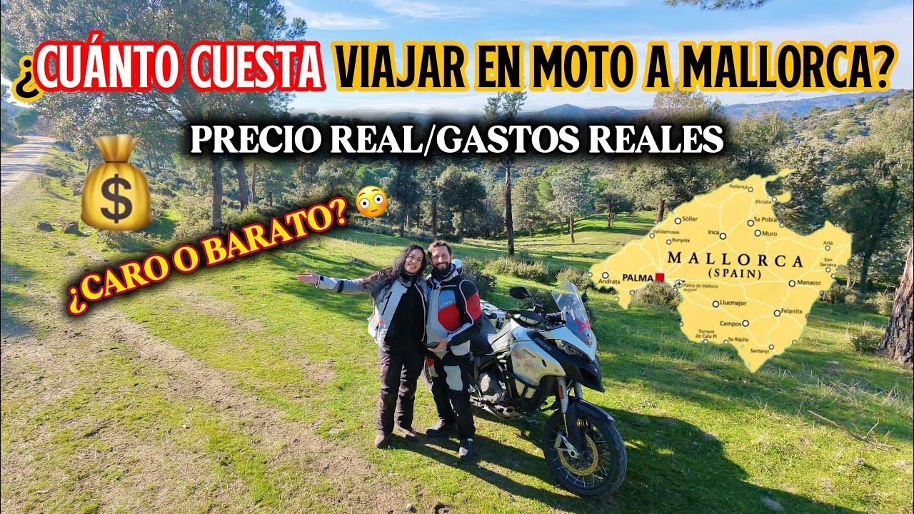 ¿Cuánto cuesta viajar en moto 5 días por Mallorca? 💸🏍️ | Presupuesto real