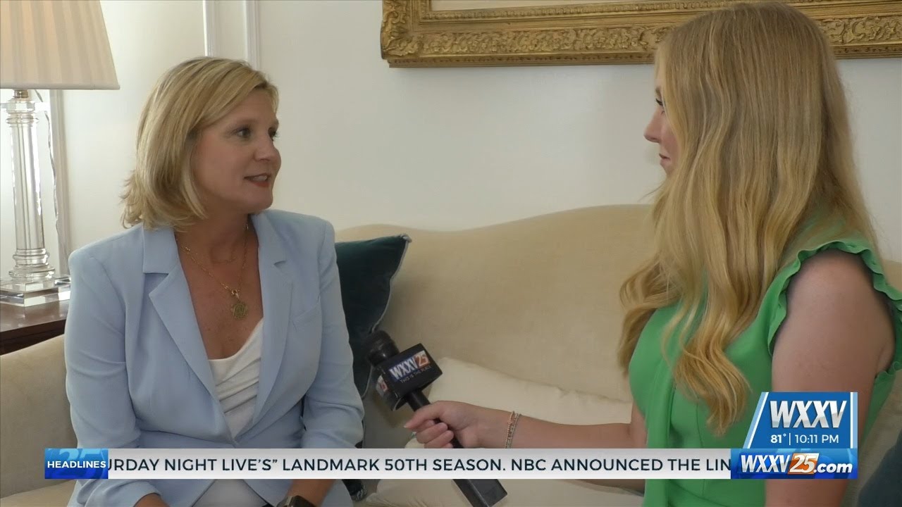 WXXV's Elizabeth Keen Sits Down with First Lady Elee Reeves