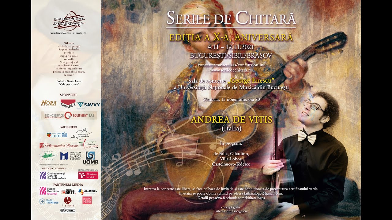 Recital Andrea de Vitis (Italia)