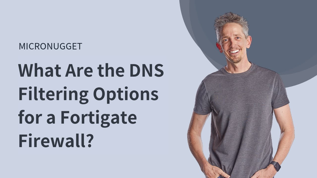 What Are the DNS Filtering Options for a Fortigate Firewall?