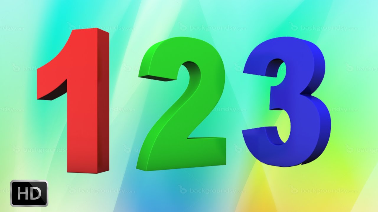 The Numbers Song - Learn To Count From 1 to 10 - Learn Numbers for Children