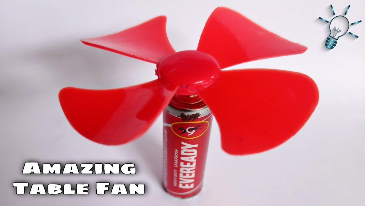How To Make A Table Fan Without Motor And Battery / No Motor No Battery Table Fan / Table Fan Making