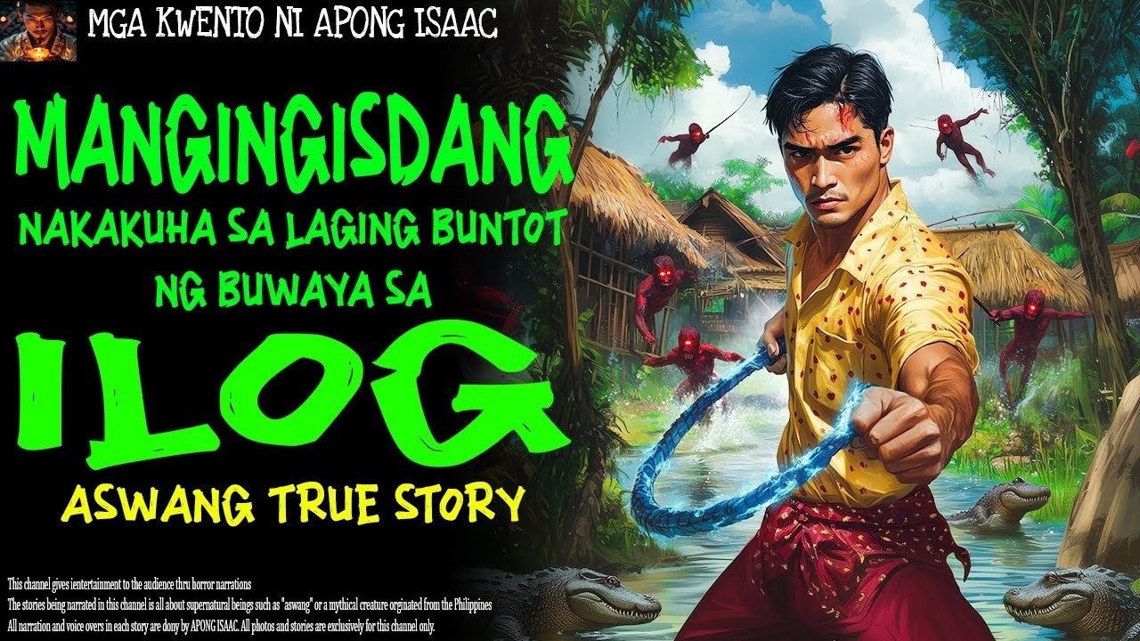 MANGINGISDANG NAKAKUHA SA LATIGONG BUNTOT NG BUWAYA SA ILOG | Aswang True Story