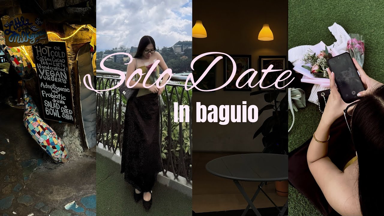 solo date | baguio | cafe hopping🍵💕