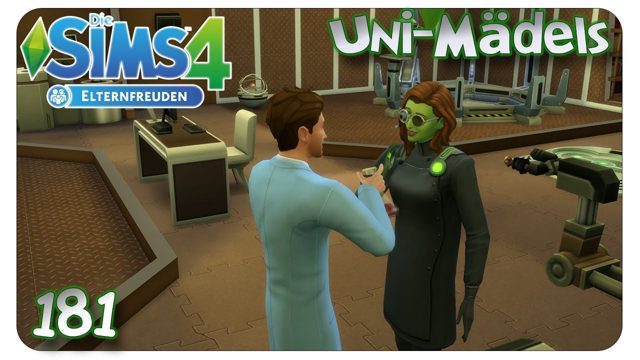 Tag der Wissenschaft #181 Die Sims 4: Uni M&auml;dels Elternfreuden - Let's Play
