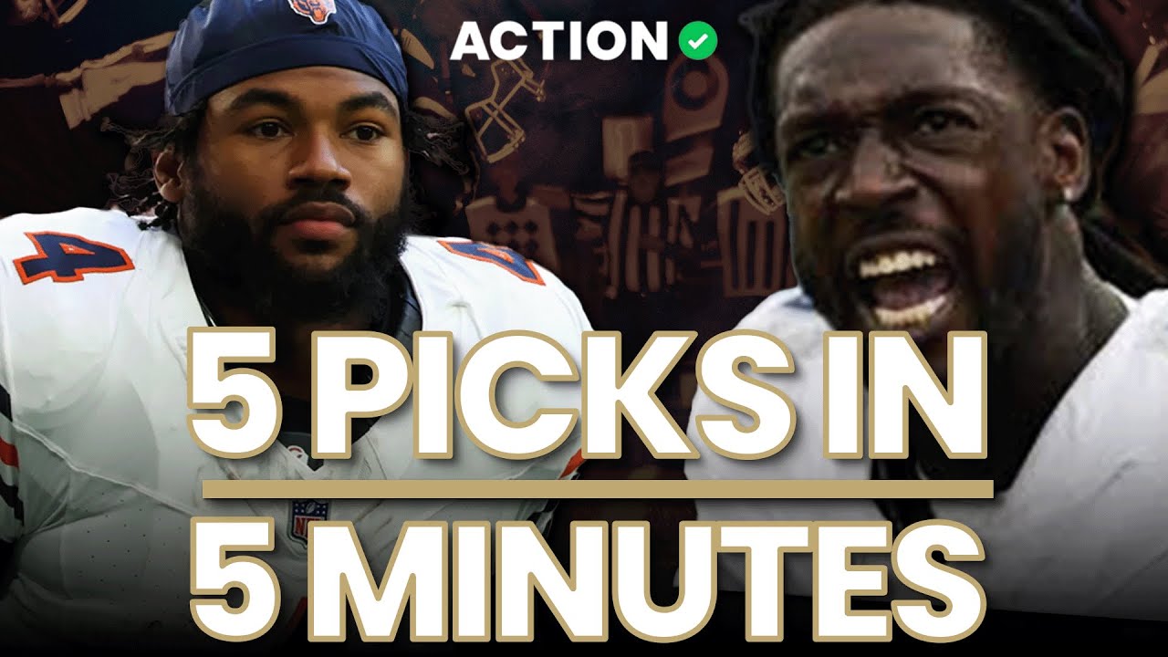 5 Expert NFL Picks In 5 Minutes! | NFL Week 2 Player Props