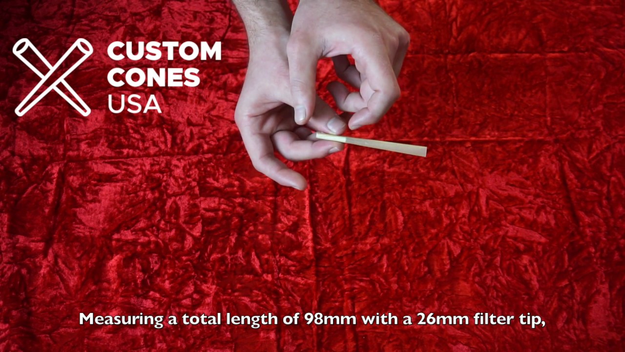 Pre-Rolled Cones - 98mm Slim Brown Pre-Roll Cones | Custom Cones USA