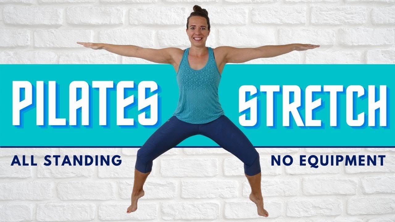 30 Minute Standing Pilates Workout – Fun Toning and Stretching Exercises – Standing Exercises Only
