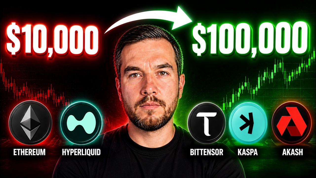 5 альткоинов, которые я бы купил на 10 000 долларов прямо сейчас.