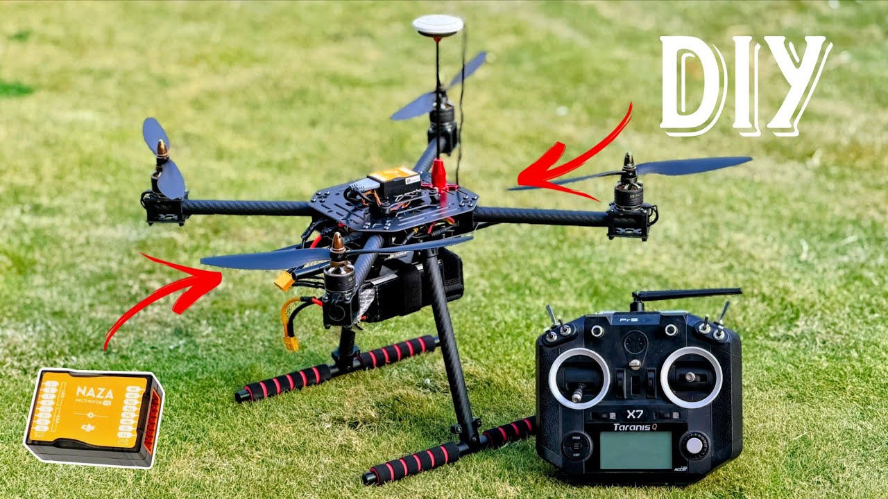 Ultra-Stable DIY Quadcopter Using DJI NAZA-M V2 | X500 Frame Build